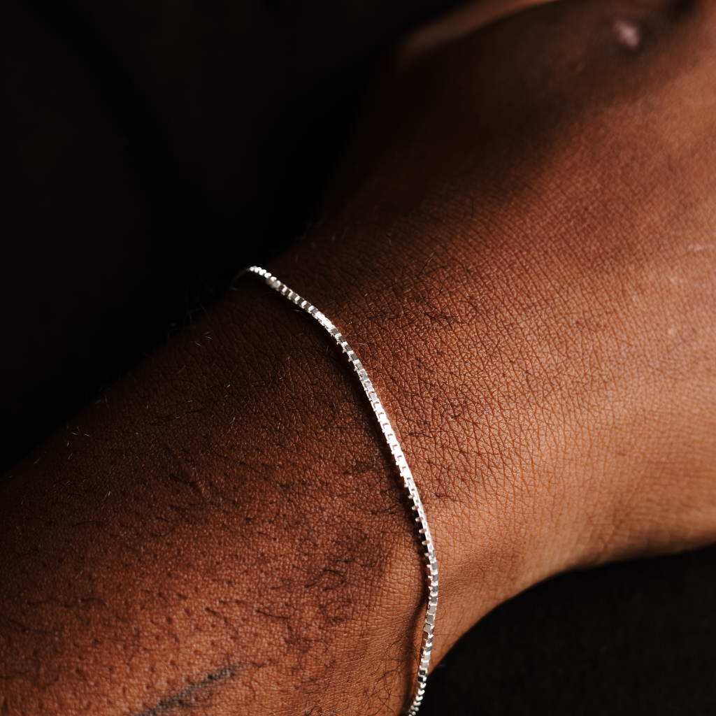 Pulseira em Prata 925 - Veneziana 1,2mm
