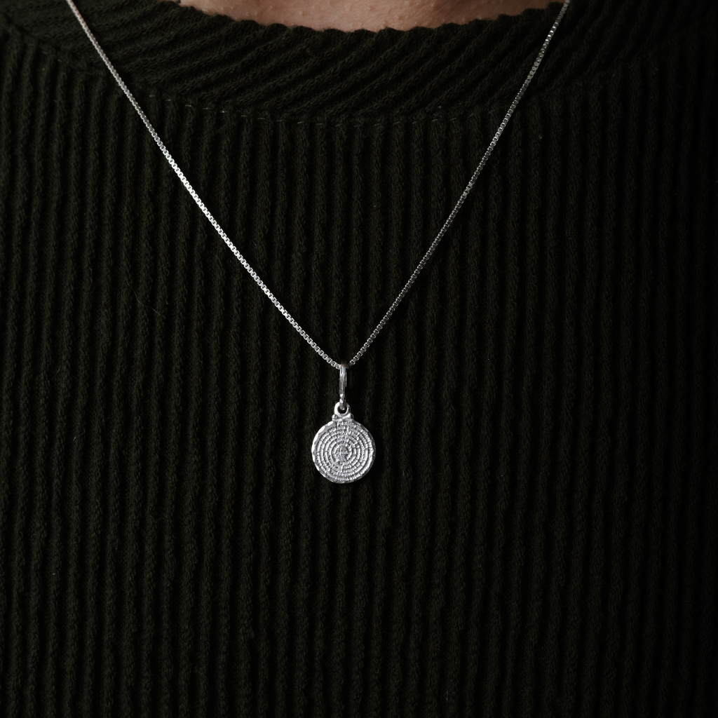 Pingente em Prata 925 - Pai Nosso