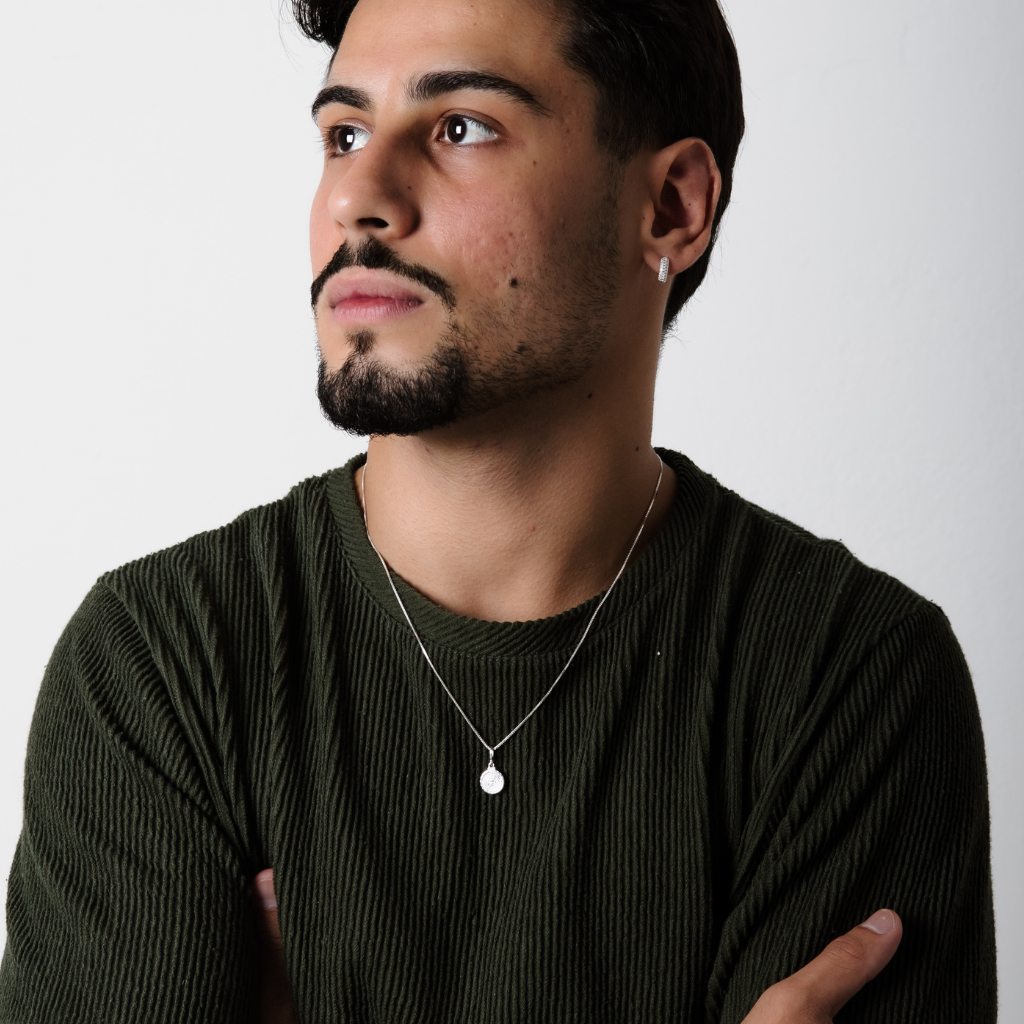 Pingente em Prata 925 - Pai Nosso