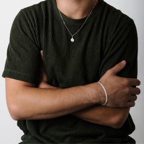 Pulseira em Prata 925 - Esteira 4mm