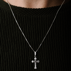 Pingente em Prata 925 - Cruz Detalhada