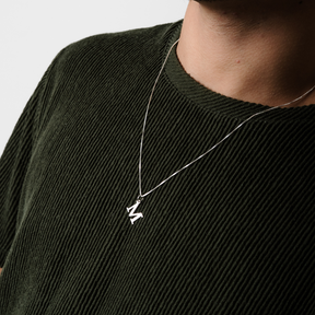 Colar em Prata 925 - Veneziana com Letra