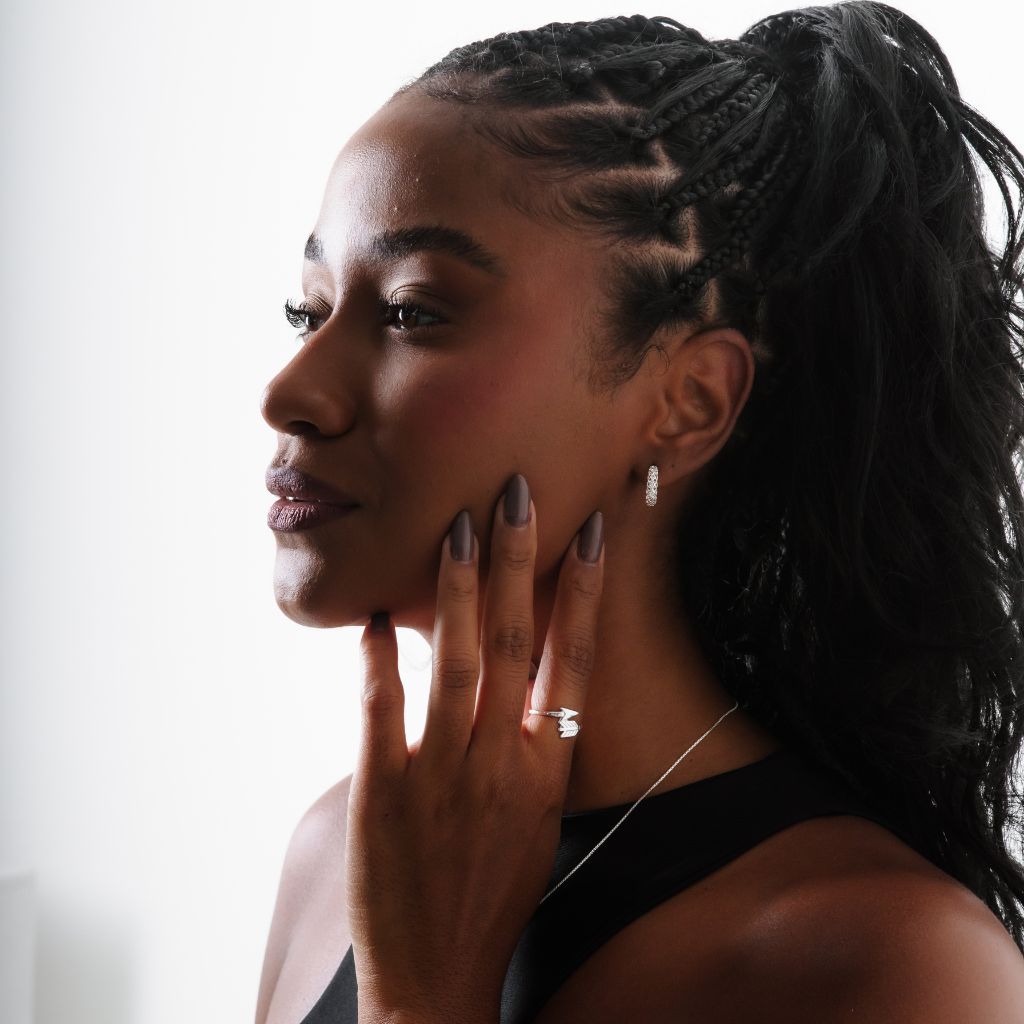 Anel Feminino em Prata - Flecha