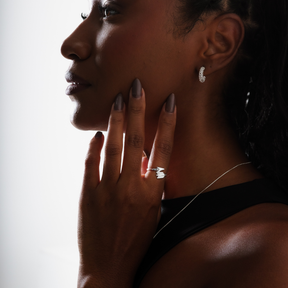 Anel Feminino em Prata - Flecha