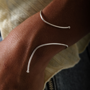 Bracelete Feminino em Prata - Transversal