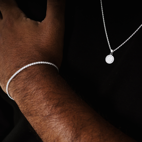 Pulseira em Prata 925 - Riviera 2mm