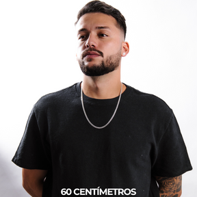 Corrente em Prata 925 - Grumet 4mm