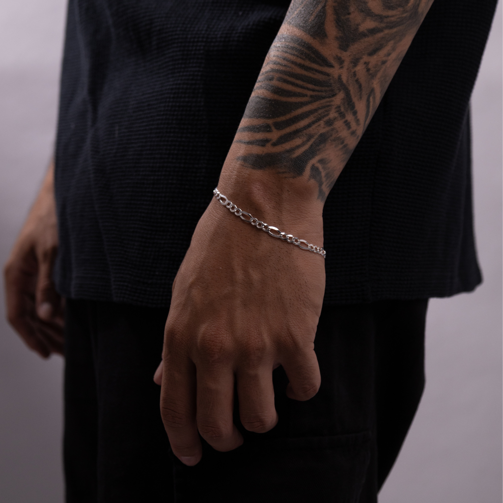 Pulseira em Prata 925 - 3x1 4mm