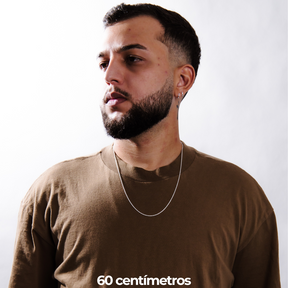 Corrente em Prata 925 - Cordão Baiano 1,5mm