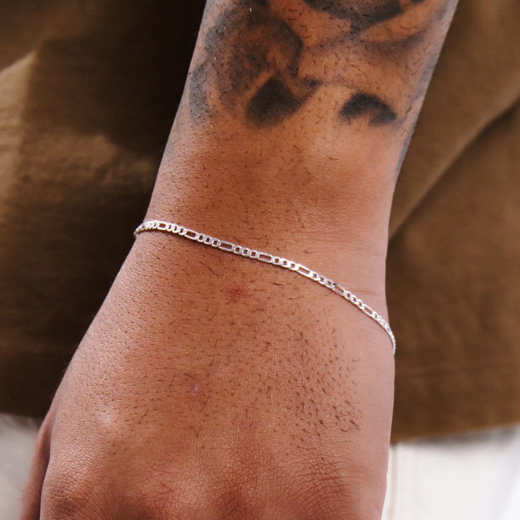 Pulseira em Prata 925 - 3x1 2mm