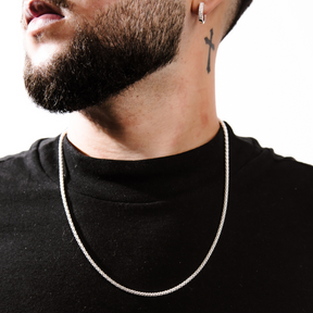 Corrente em Prata 925 - Pipoca 3mm
