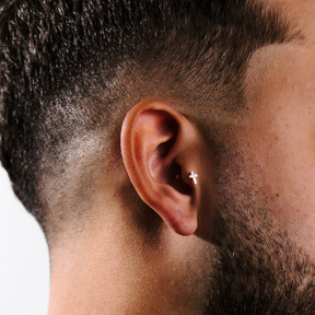 Piercing em Prata 925 - Cruz
