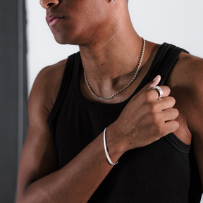 Pulseira em Prata 925 - Cobra 4,3mm