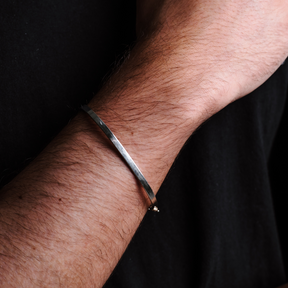 Bracelete em Prata 925 - Fio Quadrado
