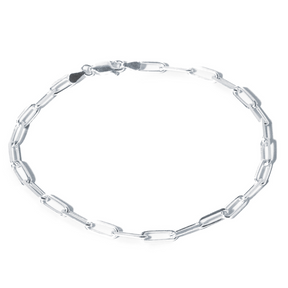 Pulseira em Prata 925 - Elo Longo