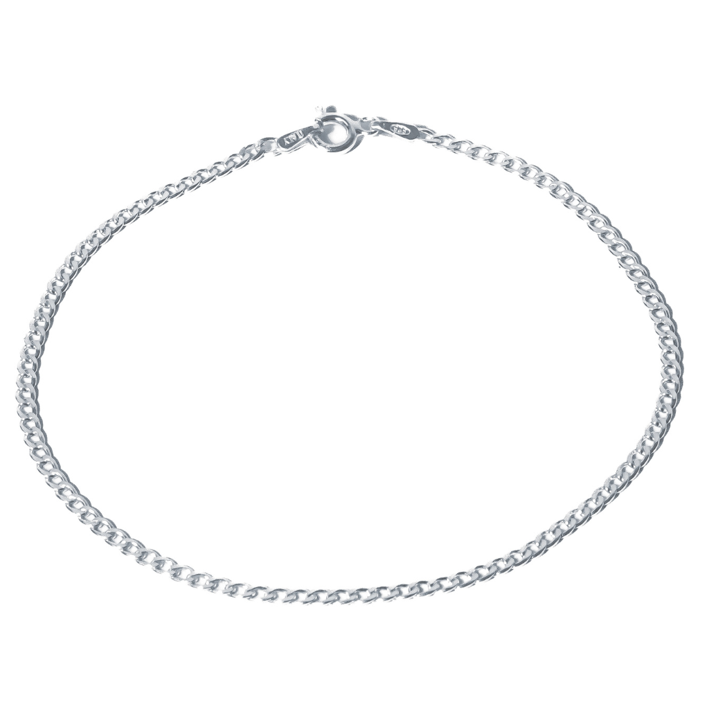 Pulseira em Prata 925 - Grumet 2mm