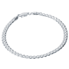 Pulseira em Prata 925 - Grumet 4mm