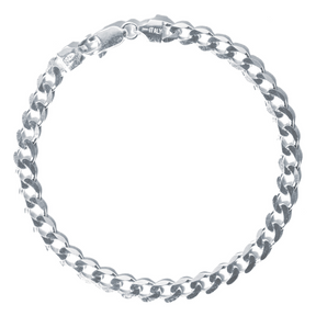Pulseira em Prata 925 - Grumet 6mm