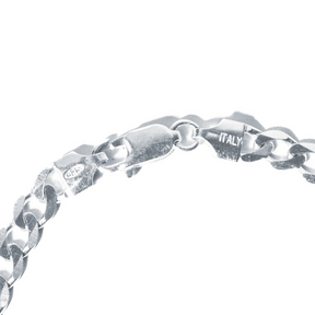 Pulseira em Prata 925 - Grumet 6mm