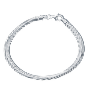 Pulseira em Prata 925 - Cobra 4,3mm