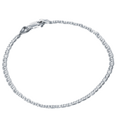 Pulseira em Prata 925 - Piastrine 1,7mm