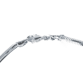 Pulseira em Prata 925 - Rabo de Rato Quadrada