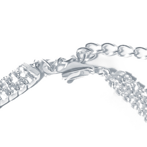 Pulseira em Prata 925 - Riviera Dupla