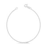 Pulseira em Prata 925 - Cadeado 1mm