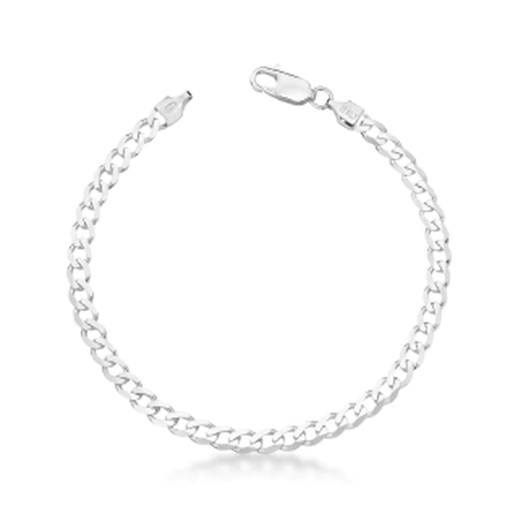 Pulseira em Prata 925 - Grumet 6mm