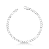 Pulseira em Prata 925 - Grumet 6mm