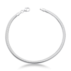 Pulseira em Prata 925 - Cobra 3,5mm