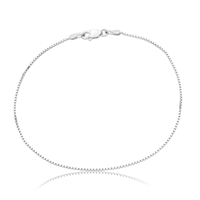 Pulseira em Prata 925 - Veneziana 1 Fio