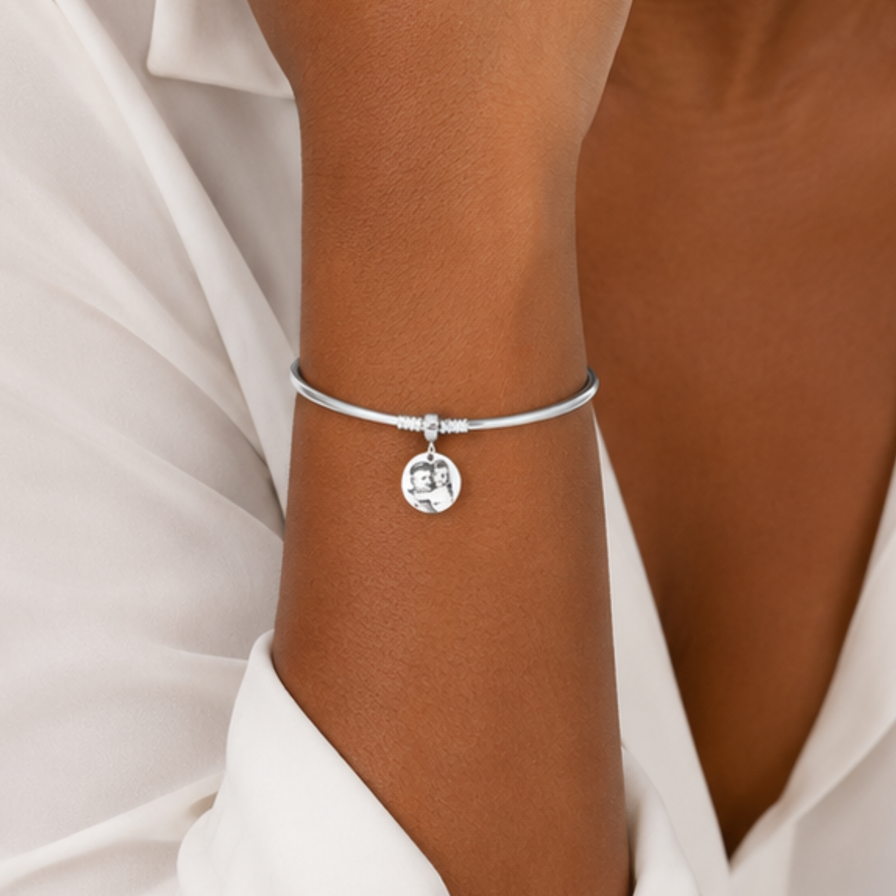 Berloque para pulseira de prata 925 - Personalizado