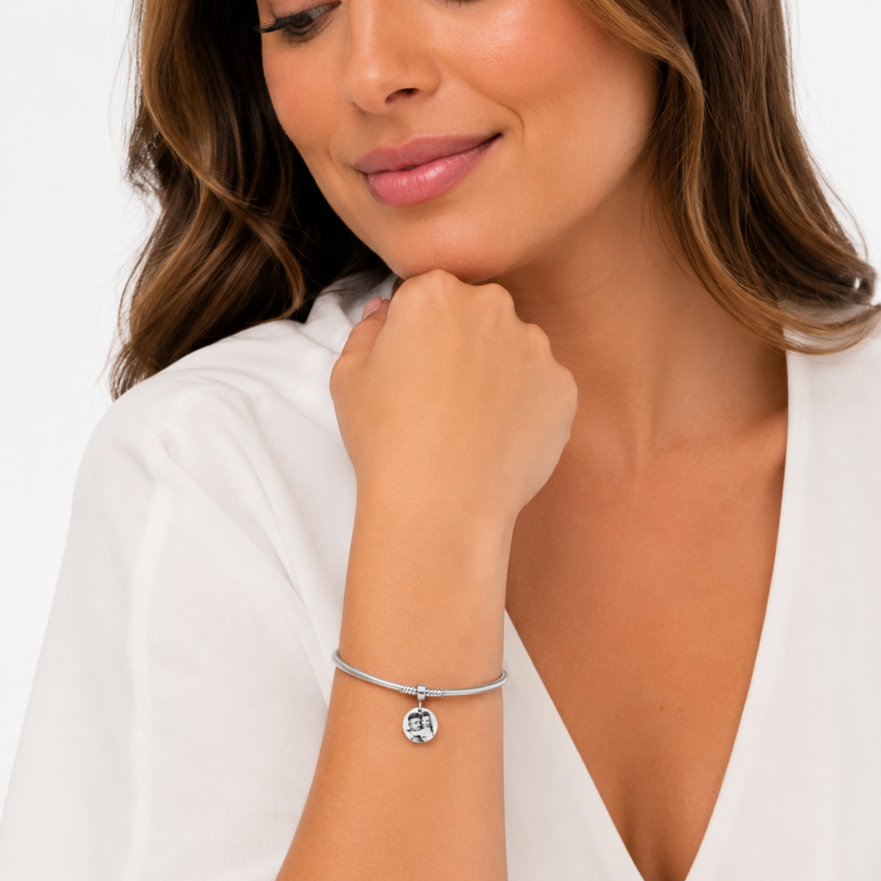 Berloque para pulseira de prata 925 - Personalizado