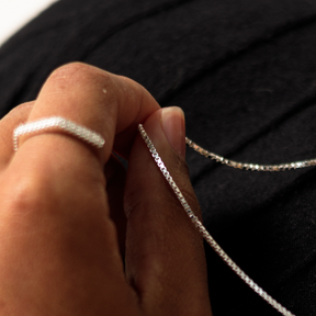 Corrente Veneziana 1,5 mm em Prata 925 para uso diário em diferentes ocasiões.