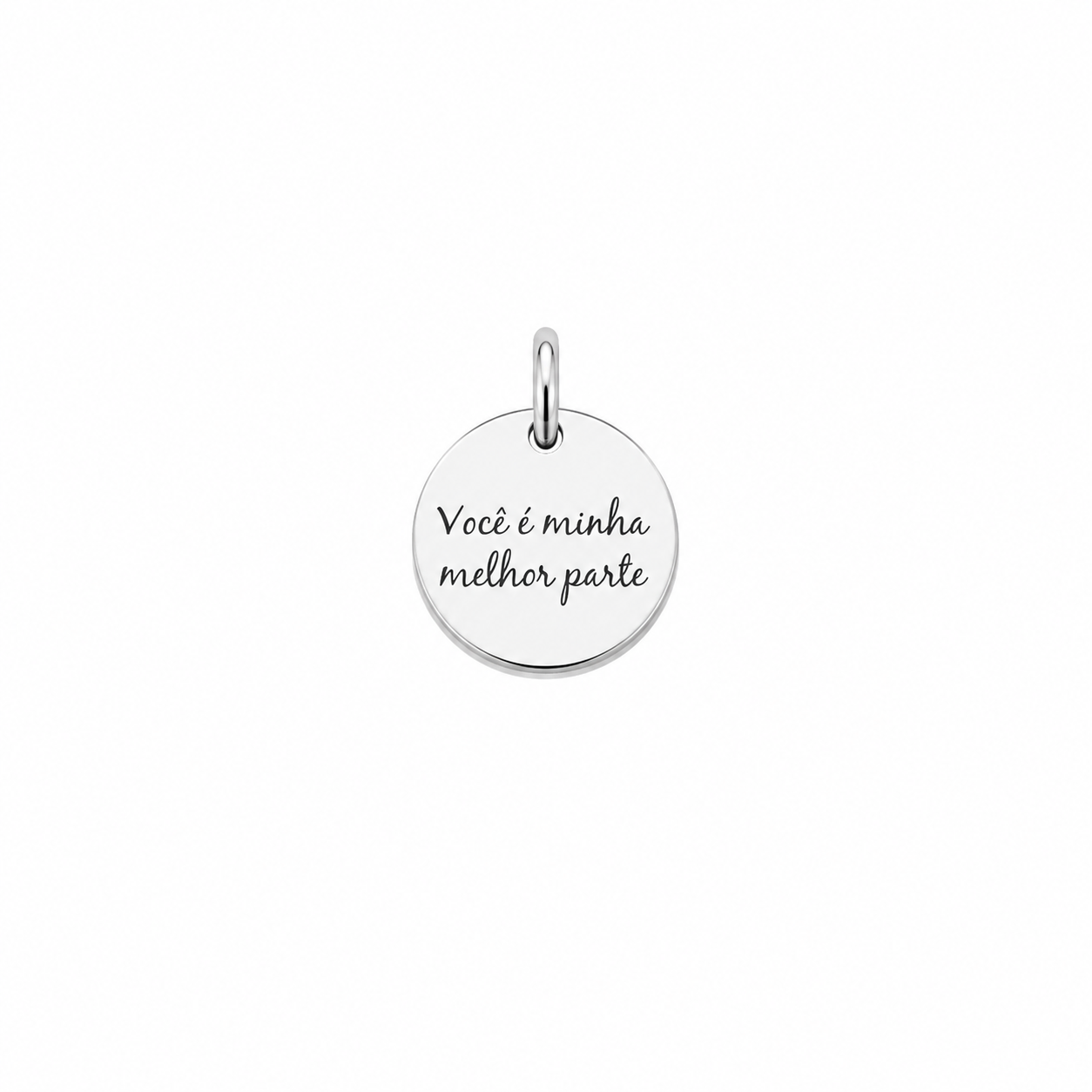 Pulseira Personalizada em Prata 925 - Medalha com Foto